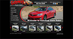 Desktop Screenshot of gatewayautosalesomaha.com